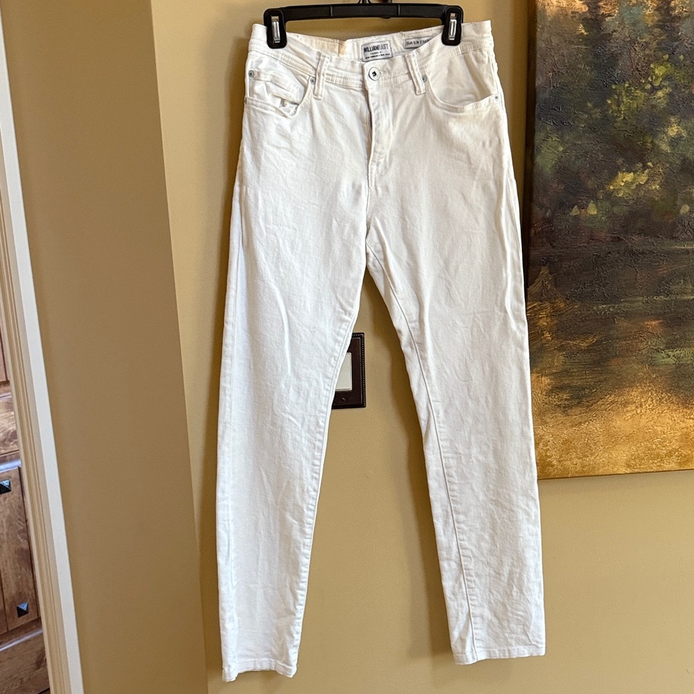 William Rast Cream Denim Jeans